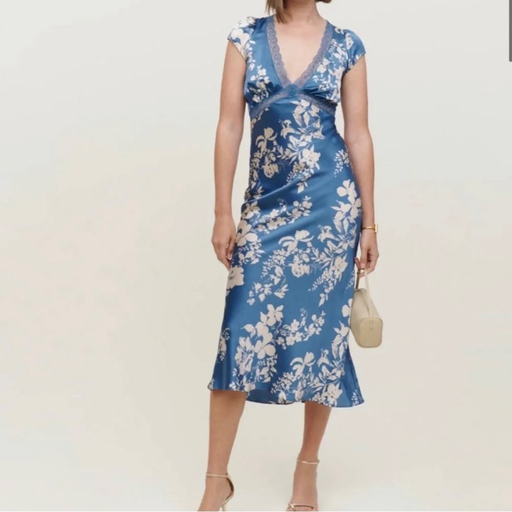 Reformation Coven Silk Dress